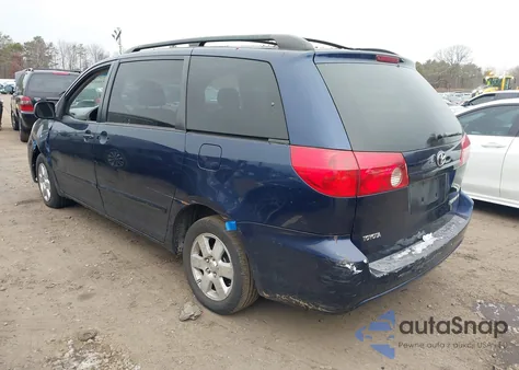 2006 Toyota Sienna Ce z USA, uszkodzony, nr VIN 5TDZA23C66S563680